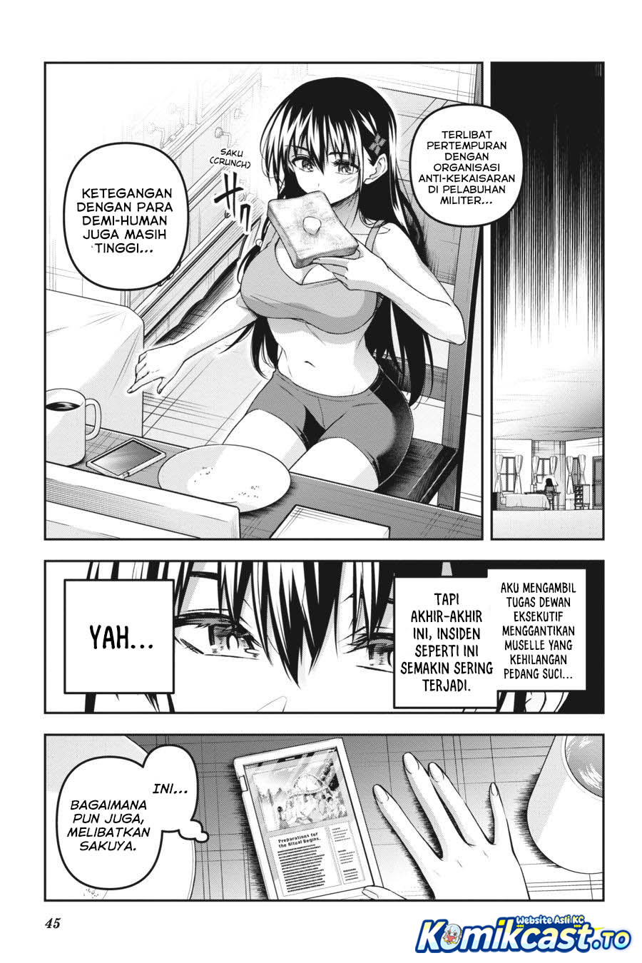 Demon's Sword Master of Excalibur School chapter 49 halaman 22