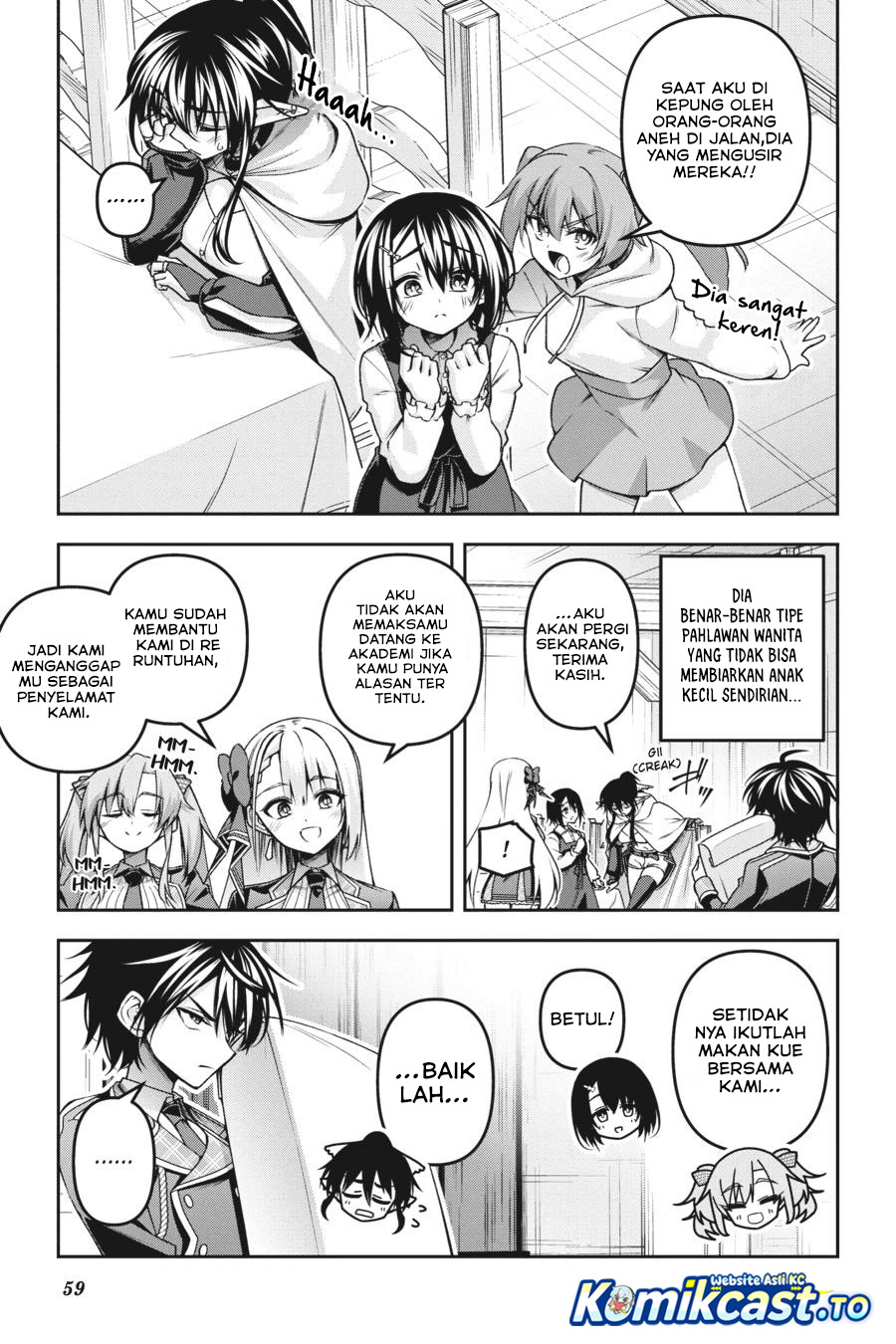 Demon's Sword Master of Excalibur School chapter 50 halaman 8