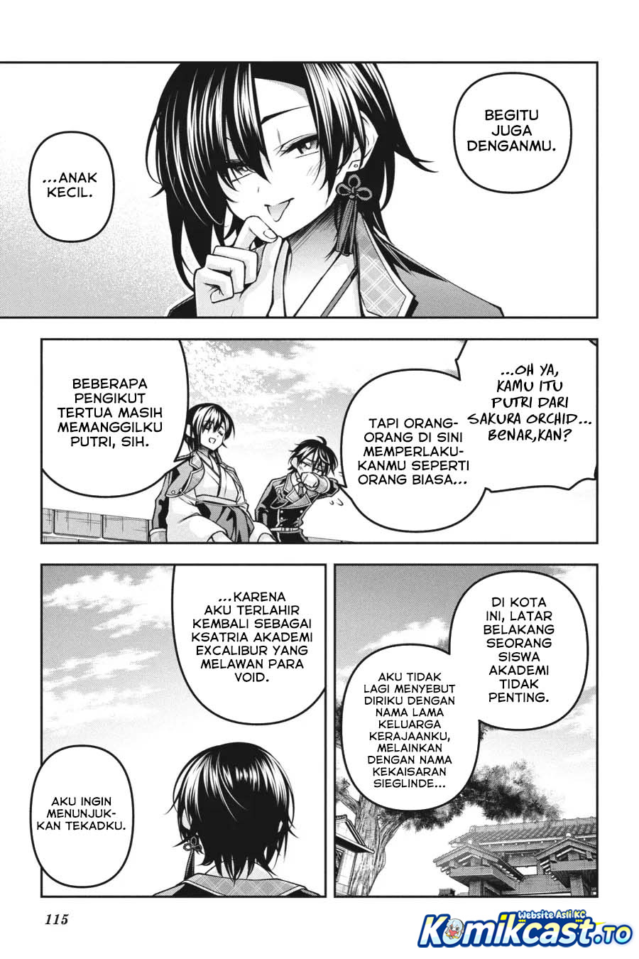 Demon's Sword Master of Excalibur School chapter 52 halaman 16