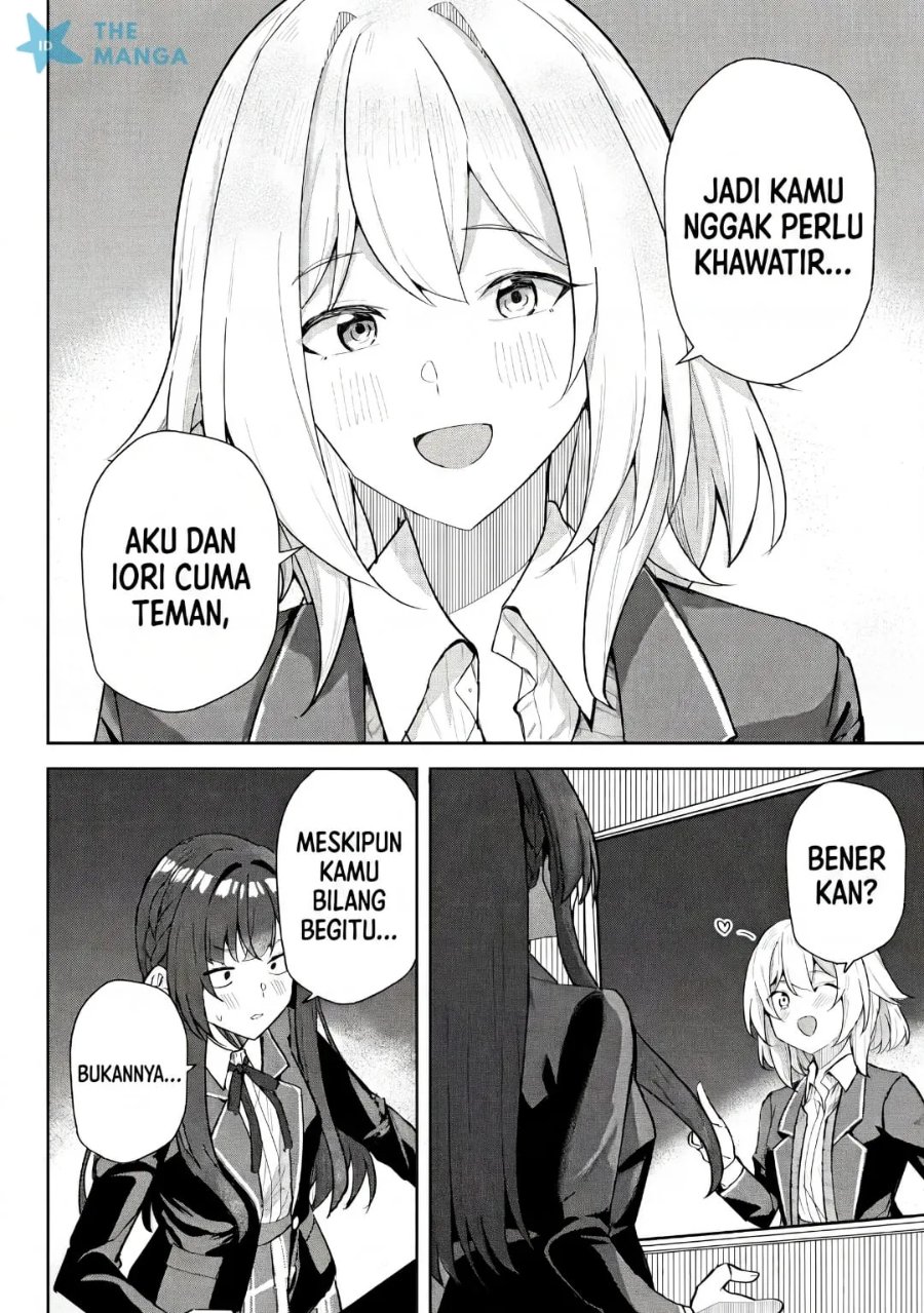 Halaman 13 dari Deretai Kanojo no Uraomote Chapter 6