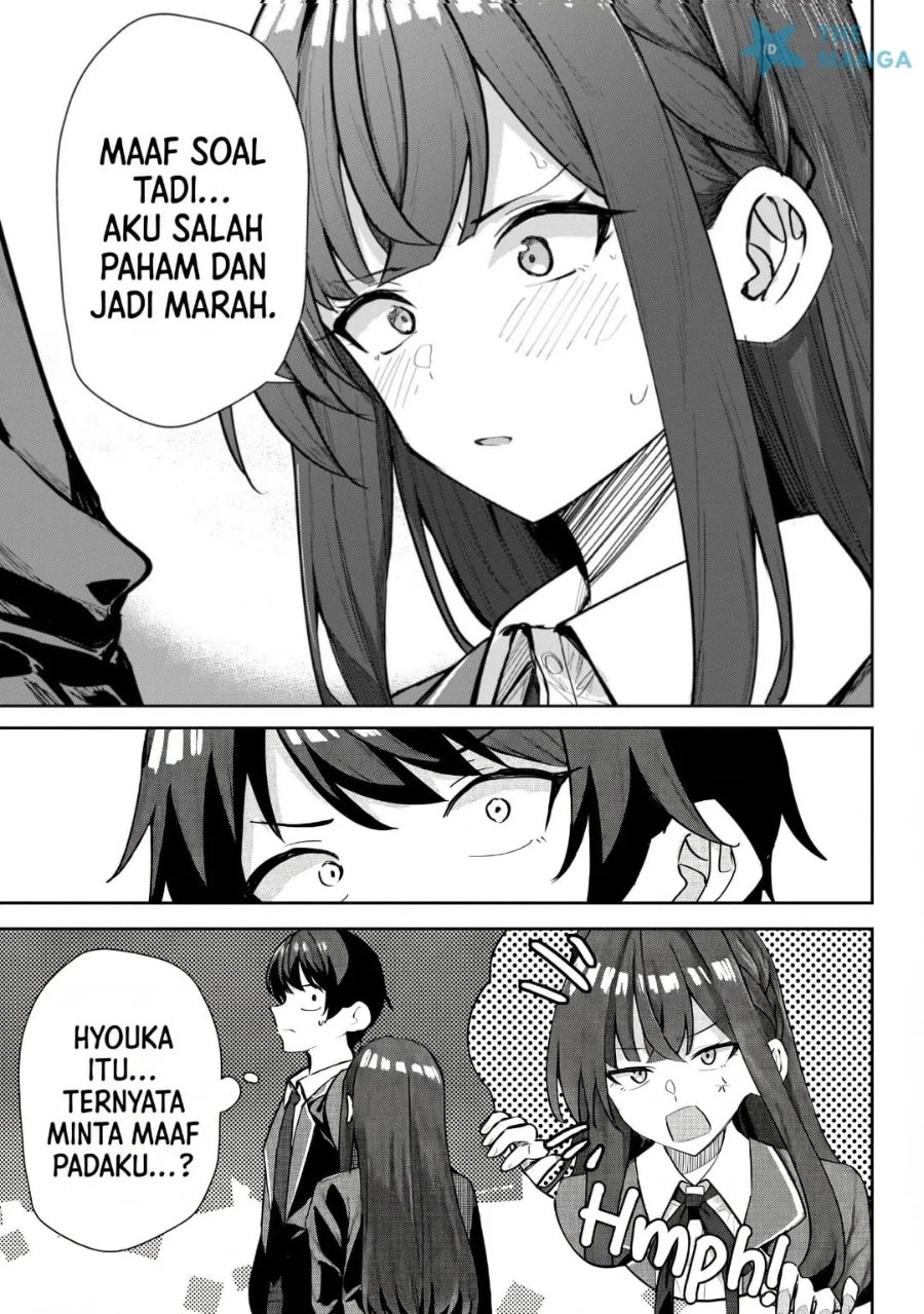 Halaman 22 dari Deretai Kanojo no Uraomote Chapter 6