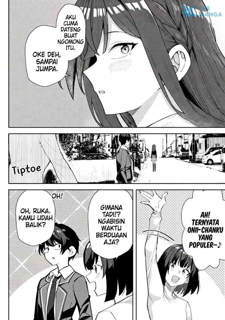 Halaman 25 dari Deretai Kanojo no Uraomote Chapter 6