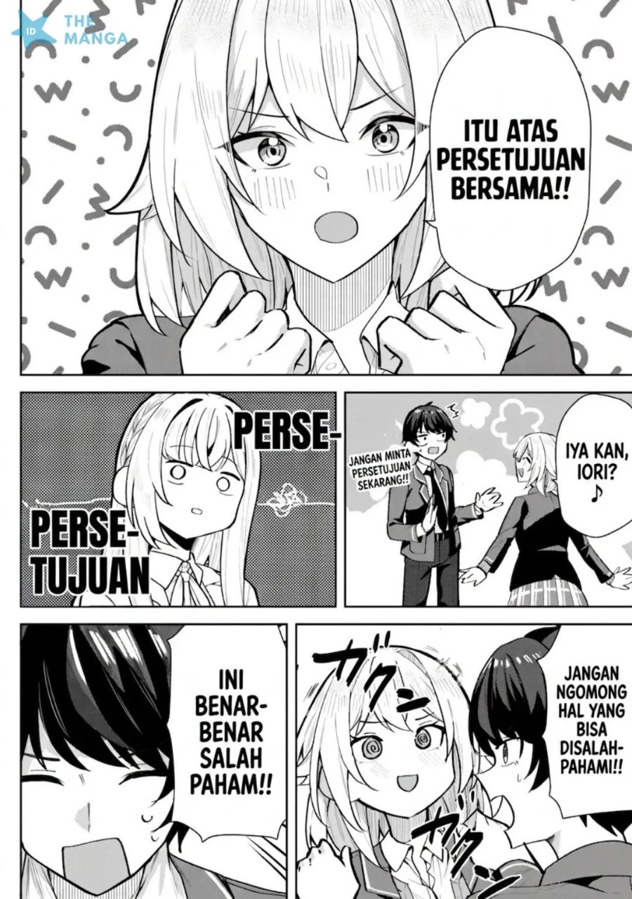 Halaman 7 dari Deretai Kanojo no Uraomote Chapter 6