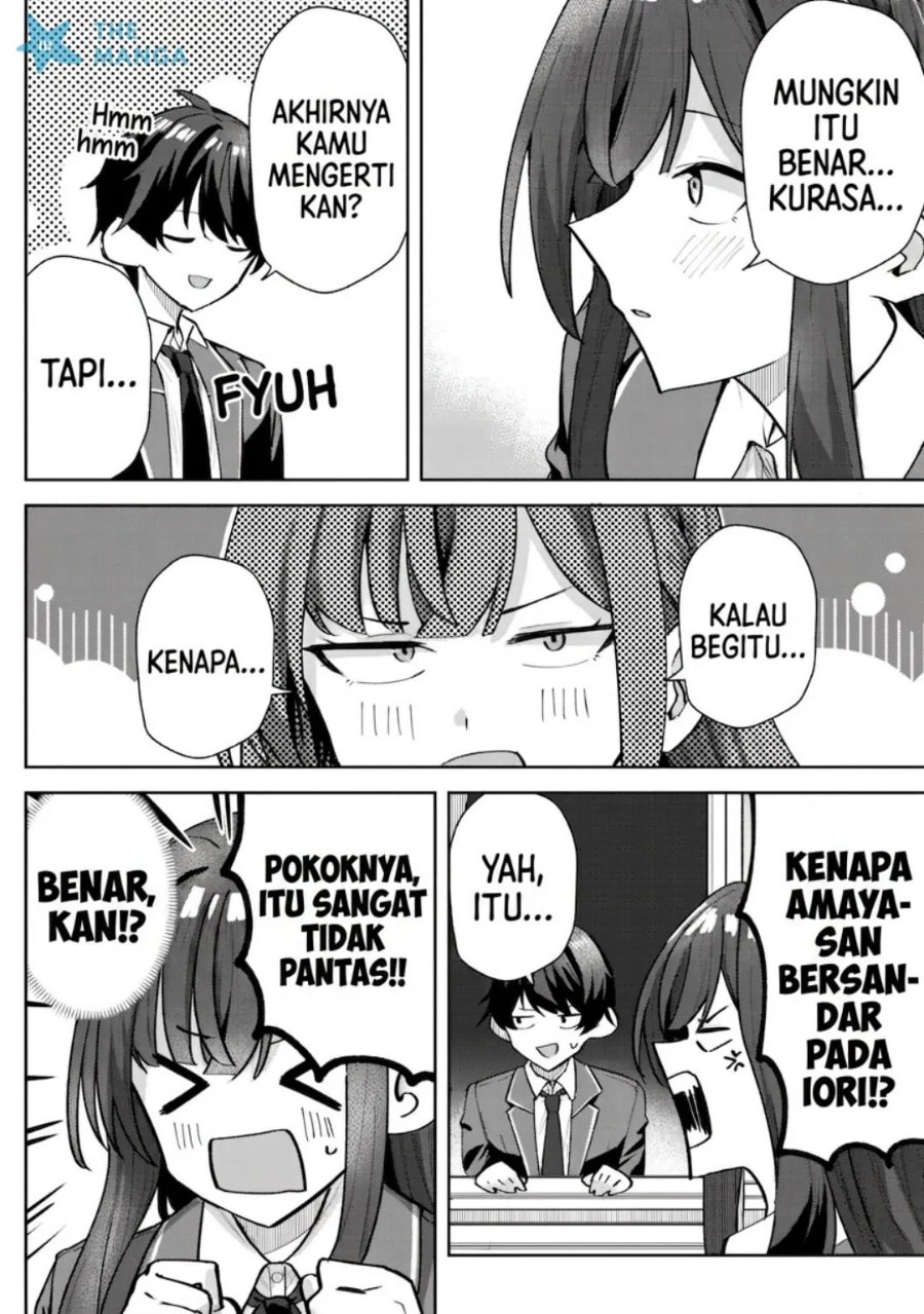 Halaman 9 dari Deretai Kanojo no Uraomote Chapter 6