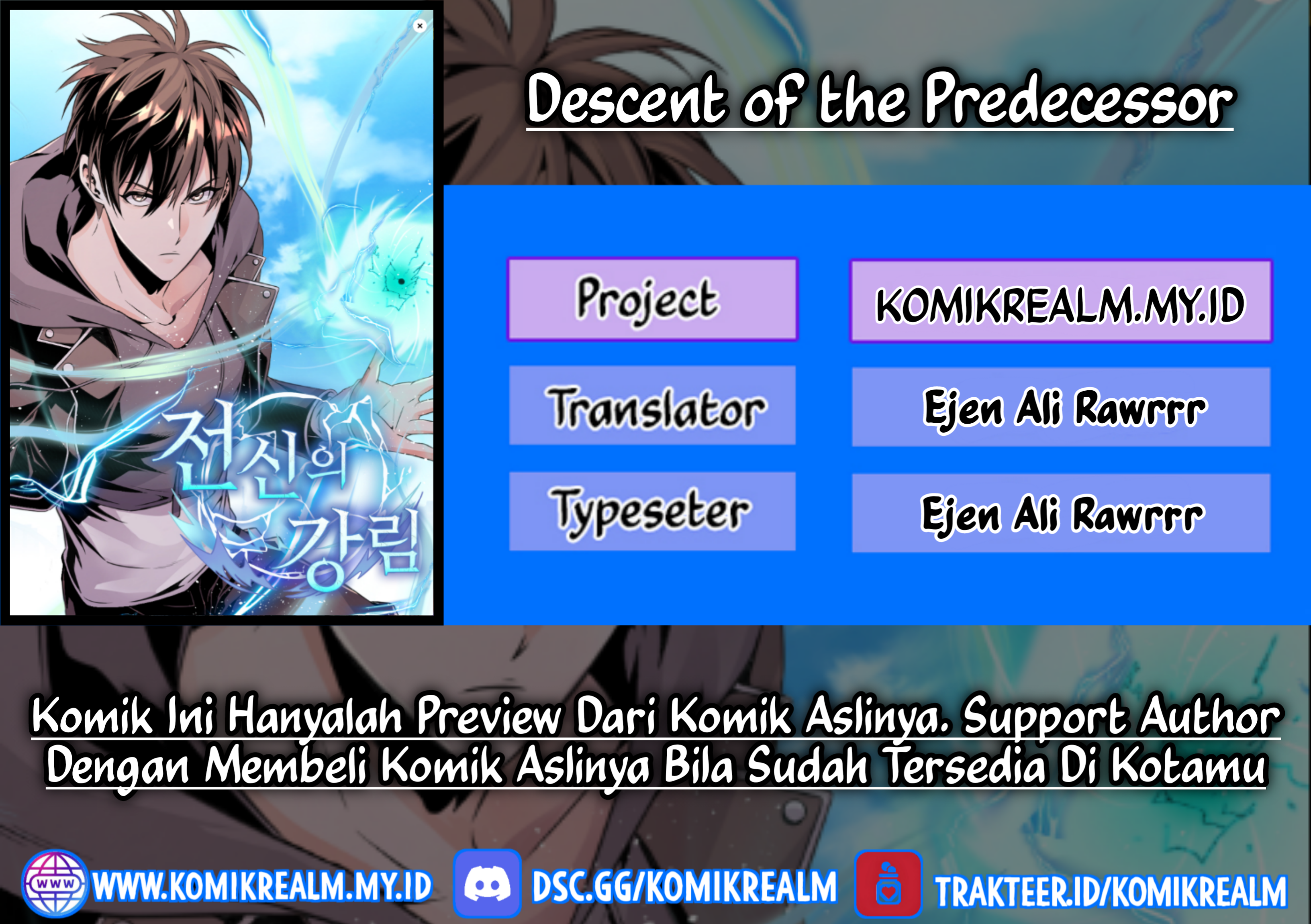 Halaman 1 dari Descent of the Predecessor Chapter 0