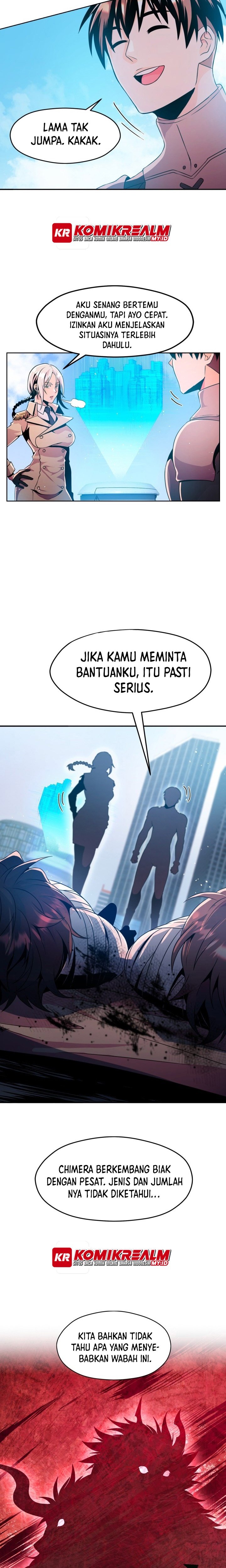 Halaman 18 dari Descent of the Predecessor Chapter 17