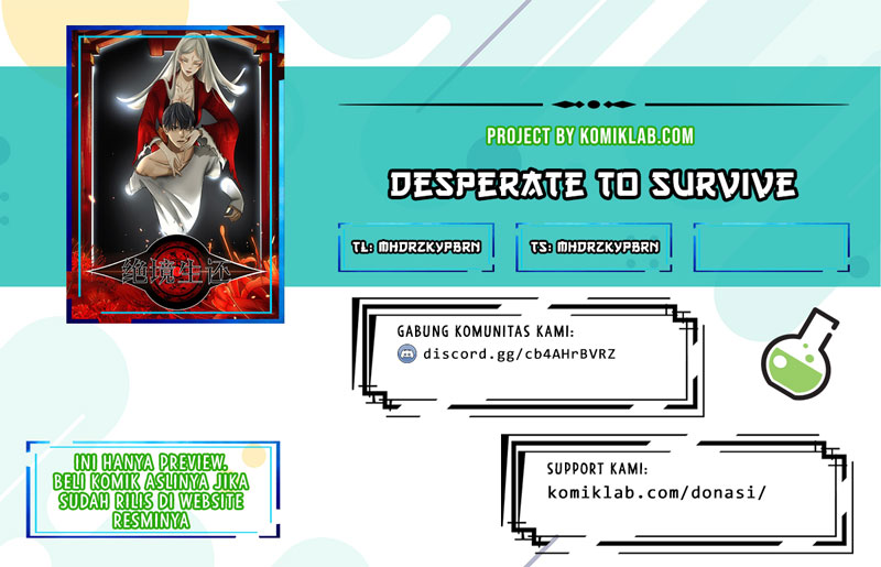 Halaman 1 dari Desperate To Survive Chapter 2