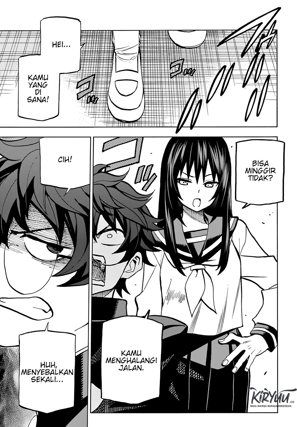 Halaman 11 dari Subete no Jinrui o Hakai Suru. Sorera wa Saisei Dekinai. Chapter 1