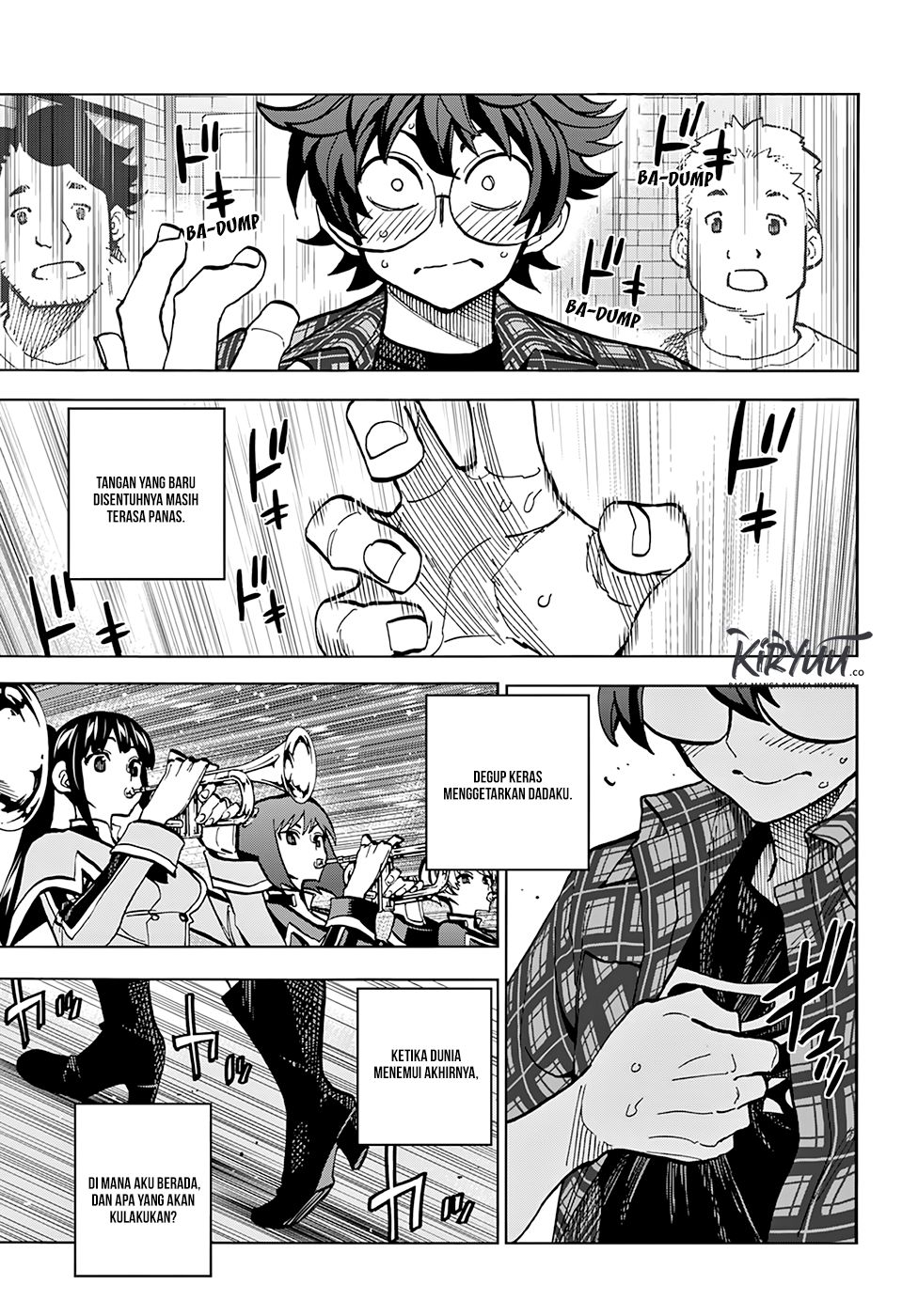 Halaman 48 dari Subete no Jinrui o Hakai Suru. Sorera wa Saisei Dekinai. Chapter 1