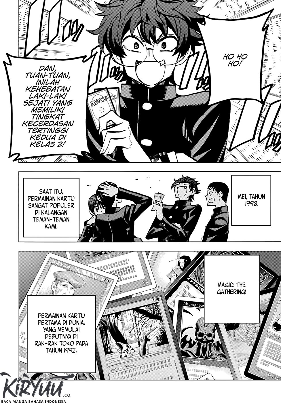 Halaman 8 dari Subete no Jinrui o Hakai Suru. Sorera wa Saisei Dekinai. Chapter 1