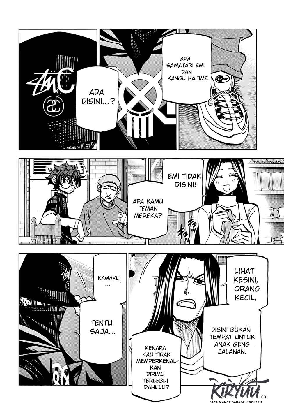 Halaman 44 dari Subete no Jinrui o Hakai Suru. Sorera wa Saisei Dekinai. Chapter 11