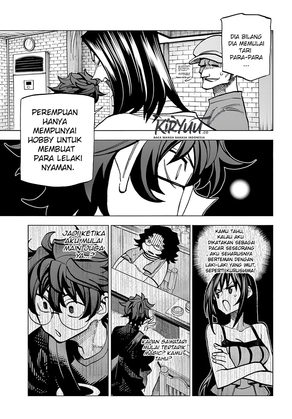 Halaman 17 dari Subete no Jinrui o Hakai Suru. Sorera wa Saisei Dekinai. Chapter 12