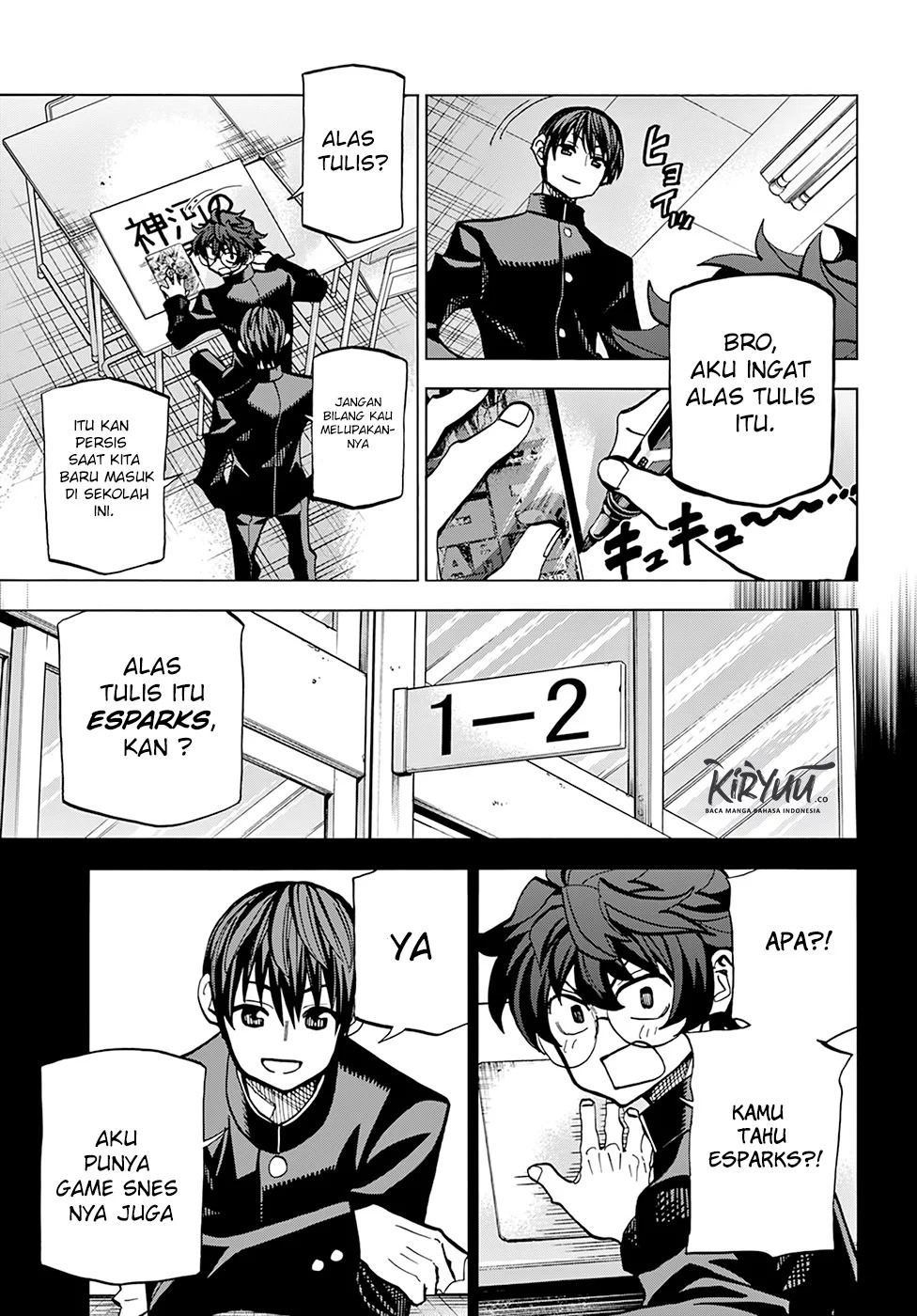 Halaman 21 dari Subete no Jinrui o Hakai Suru. Sorera wa Saisei Dekinai. Chapter 12