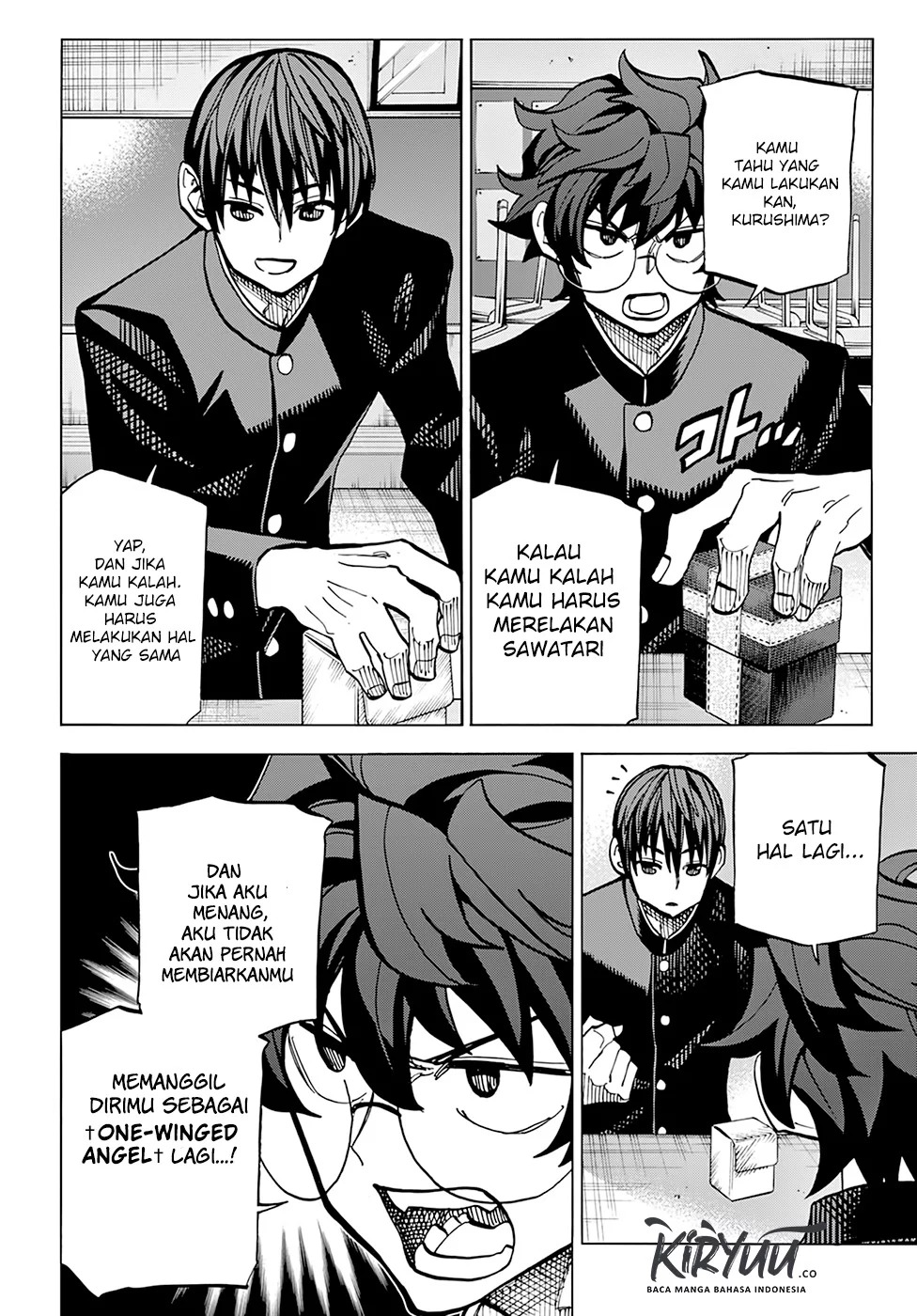 Halaman 36 dari Subete no Jinrui o Hakai Suru. Sorera wa Saisei Dekinai. Chapter 12