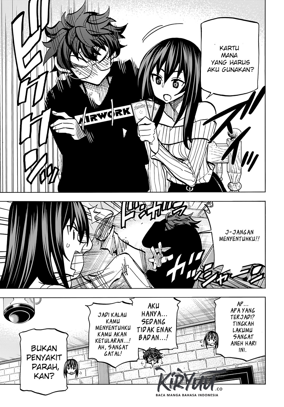Halaman 16 dari Subete no Jinrui o Hakai Suru. Sorera wa Saisei Dekinai. Chapter 14