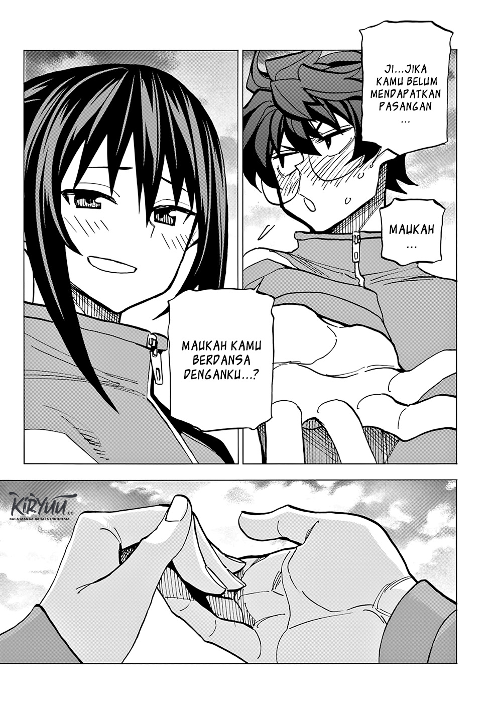 Halaman 36 dari Subete no Jinrui o Hakai Suru. Sorera wa Saisei Dekinai. Chapter 14