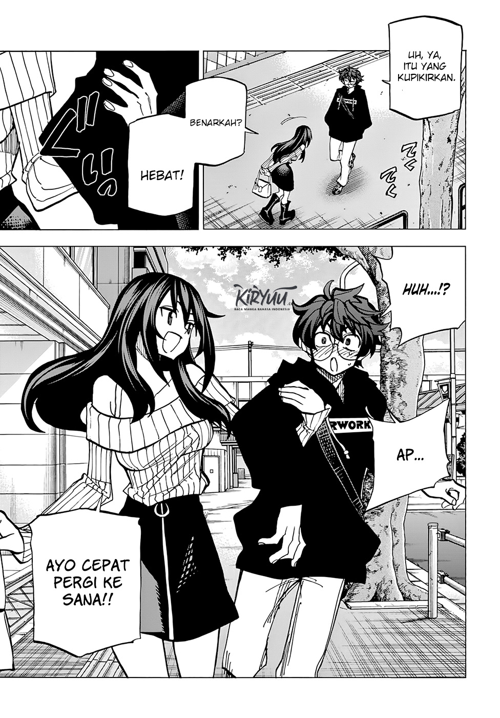 Halaman 46 dari Subete no Jinrui o Hakai Suru. Sorera wa Saisei Dekinai. Chapter 14