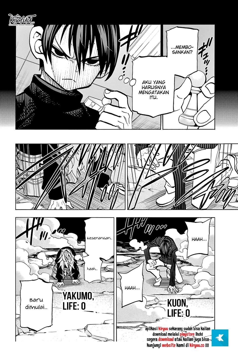 Halaman 35 dari Subete no Jinrui o Hakai Suru. Sorera wa Saisei Dekinai. Chapter 25