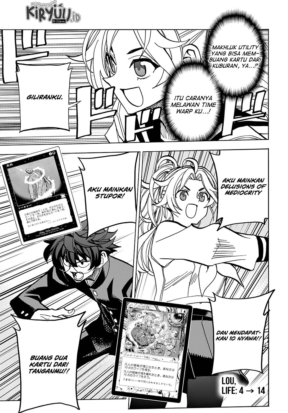 Halaman 18 dari Subete no Jinrui o Hakai Suru. Sorera wa Saisei Dekinai. Chapter 28