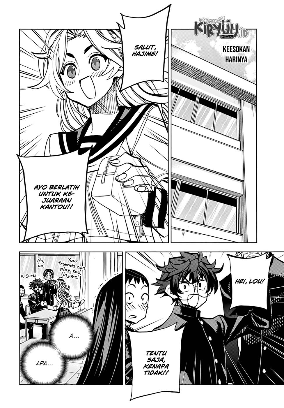 Halaman 48 dari Subete no Jinrui o Hakai Suru. Sorera wa Saisei Dekinai. Chapter 28