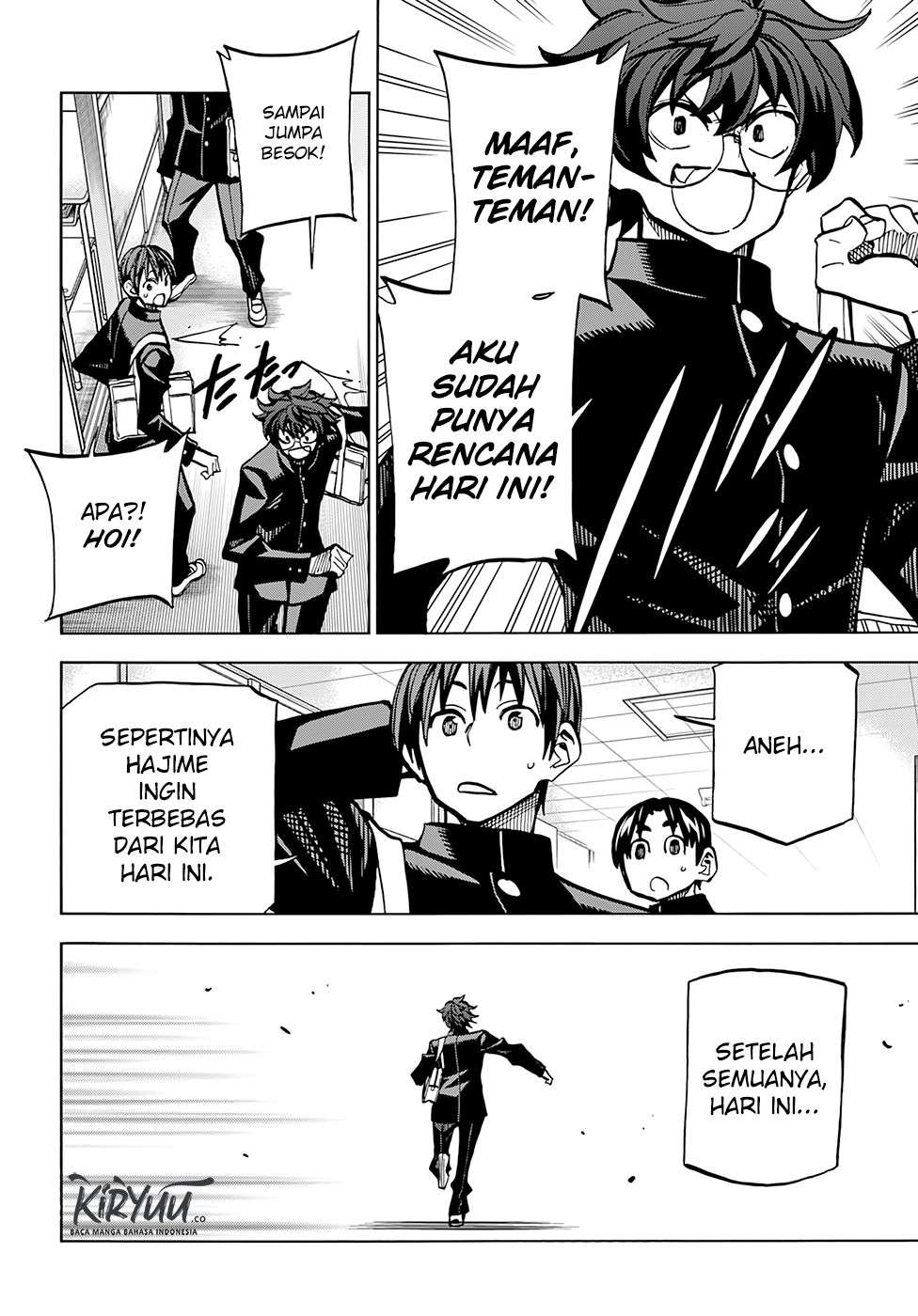 Halaman 6 dari Subete no Jinrui o Hakai Suru. Sorera wa Saisei Dekinai. Chapter 3
