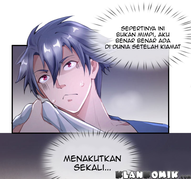Halaman 15 dari Doomsday Girlfriend: My Backyard Leads to Doomsday Chapter 1