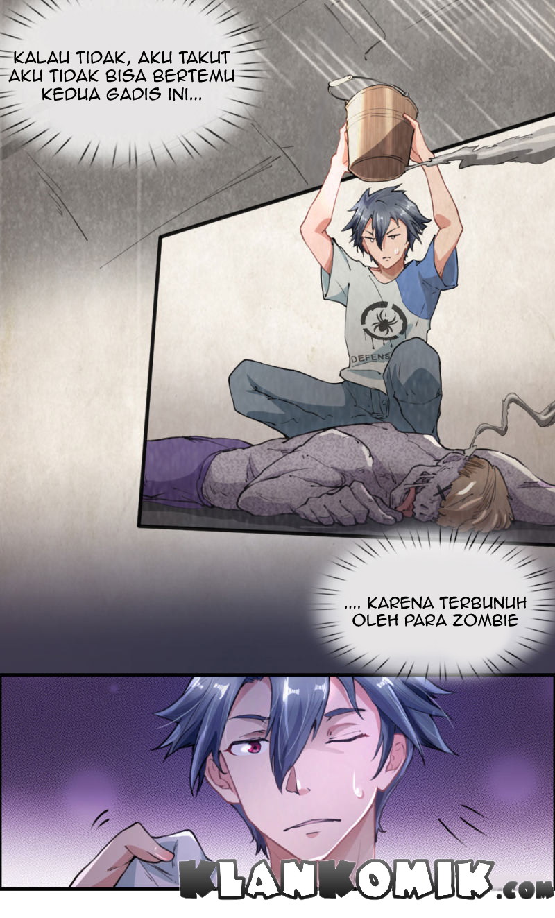 Halaman 17 dari Doomsday Girlfriend: My Backyard Leads to Doomsday Chapter 1