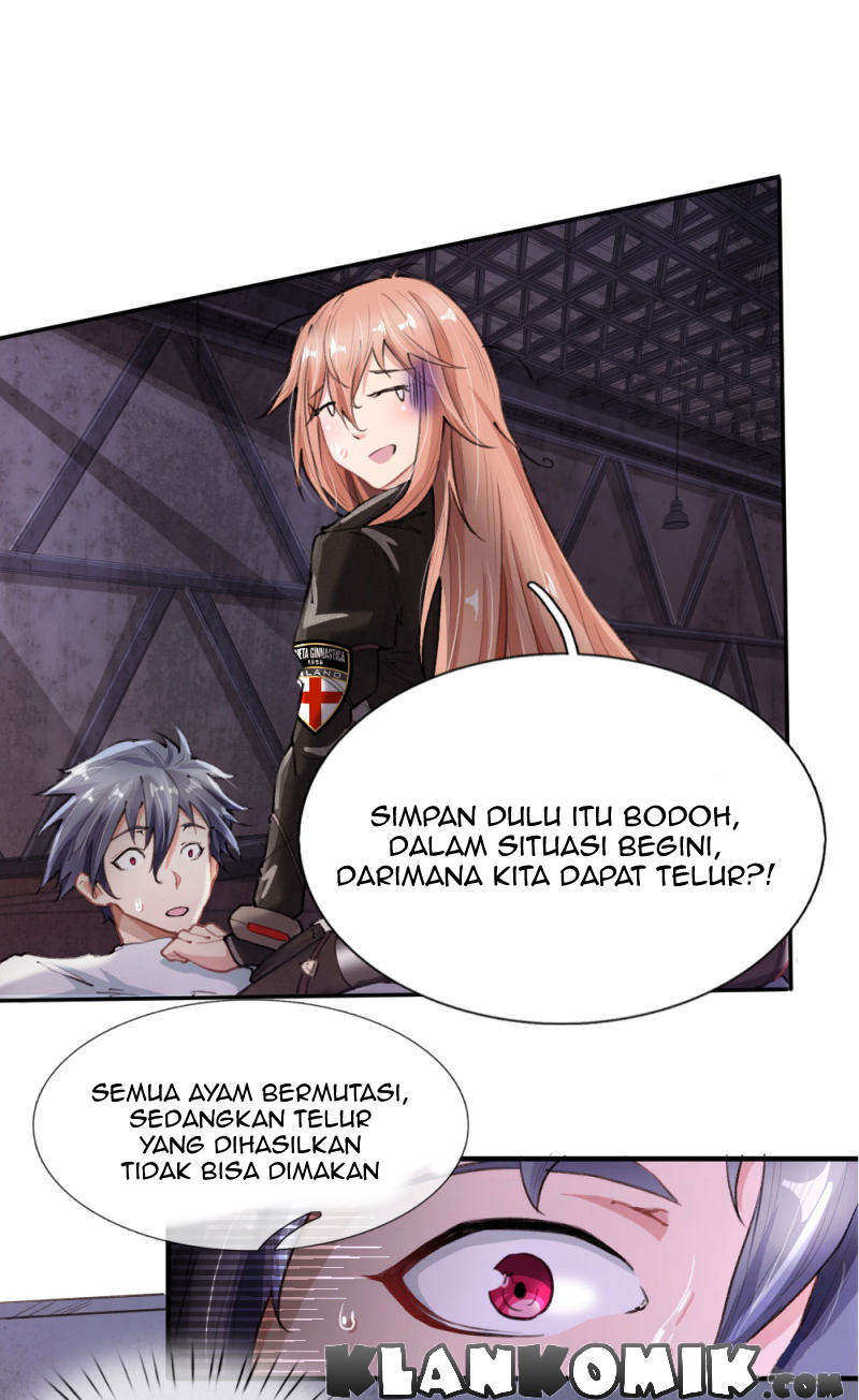 Halaman 26 dari Doomsday Girlfriend: My Backyard Leads to Doomsday Chapter 1