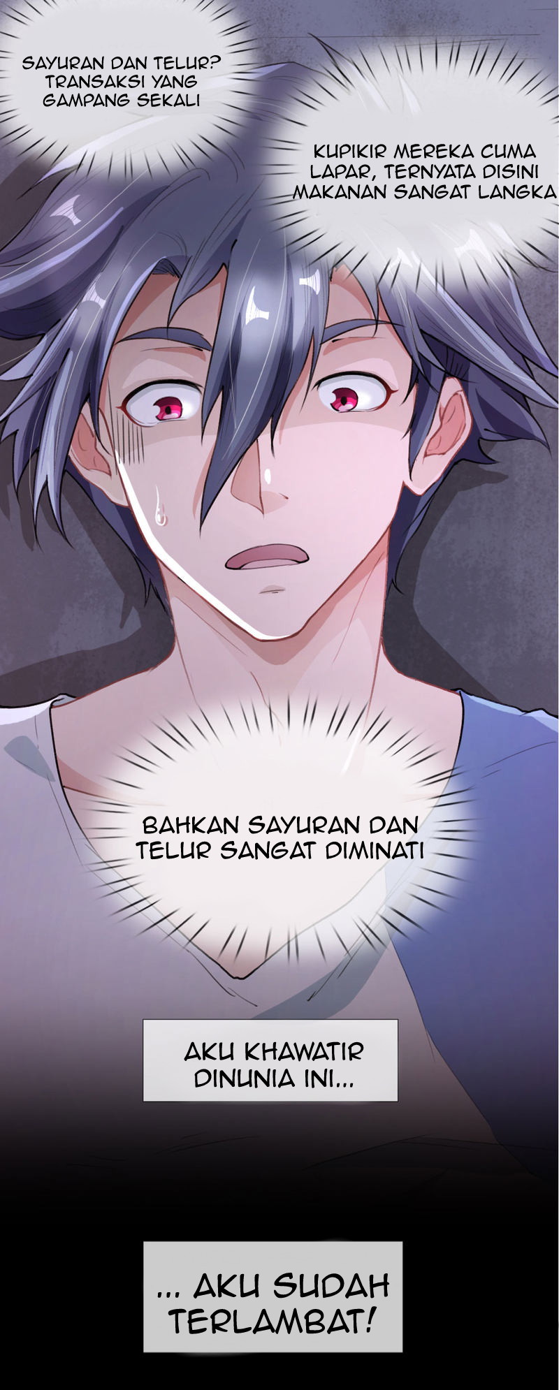 Halaman 27 dari Doomsday Girlfriend: My Backyard Leads to Doomsday Chapter 1