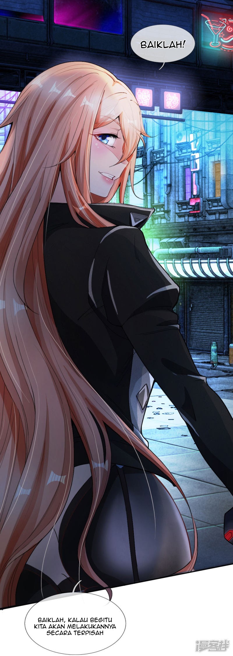 Halaman 16 dari Doomsday Girlfriend: My Backyard Leads to Doomsday Chapter 19