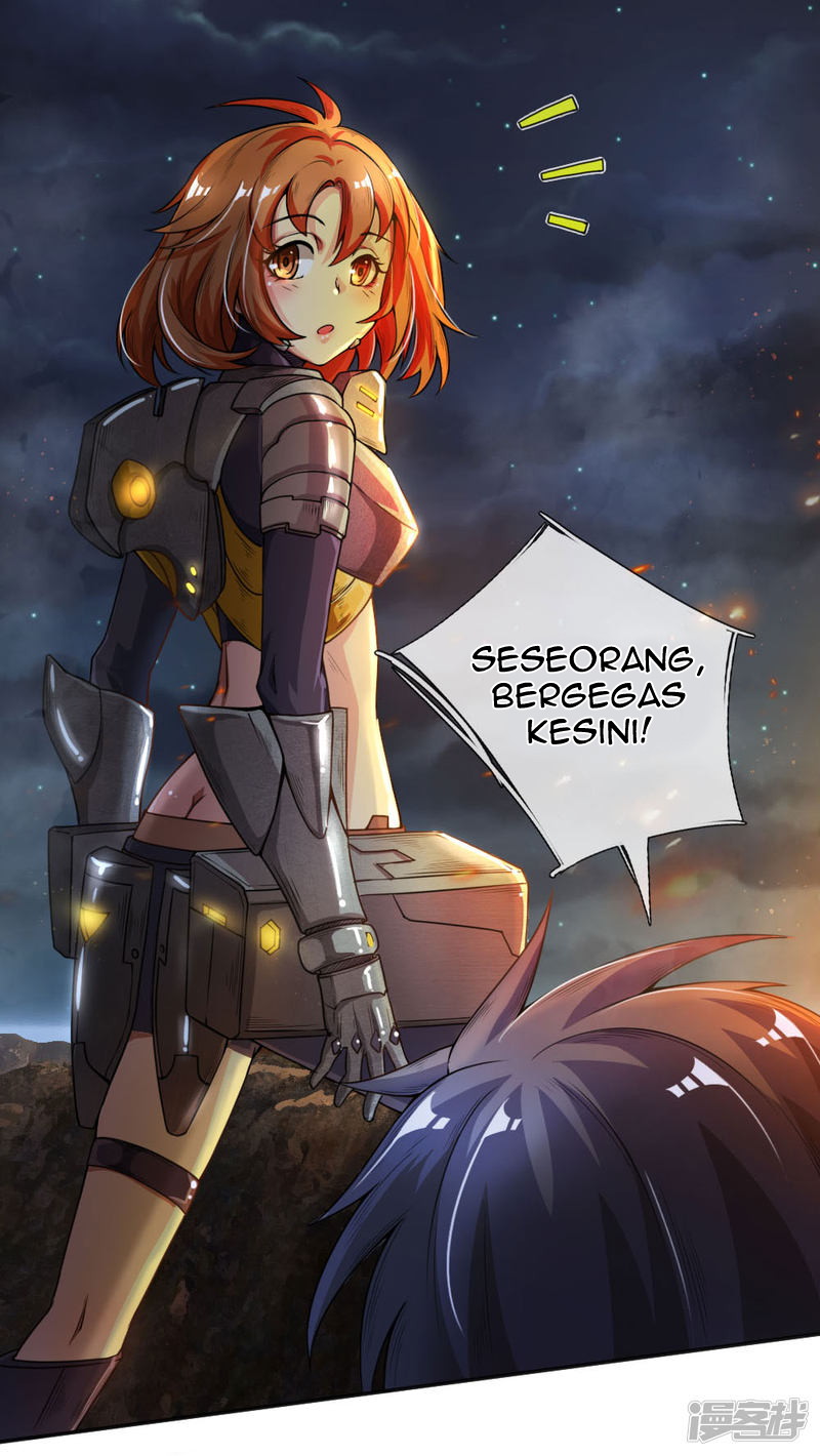 Halaman 12 dari Doomsday Girlfriend: My Backyard Leads to Doomsday Chapter 22