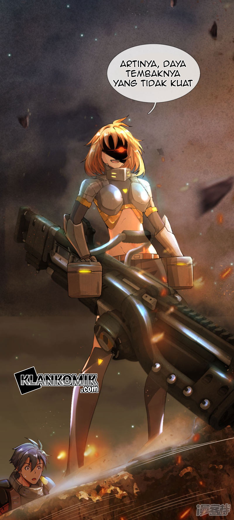 Halaman 18 dari Doomsday Girlfriend: My Backyard Leads to Doomsday Chapter 22