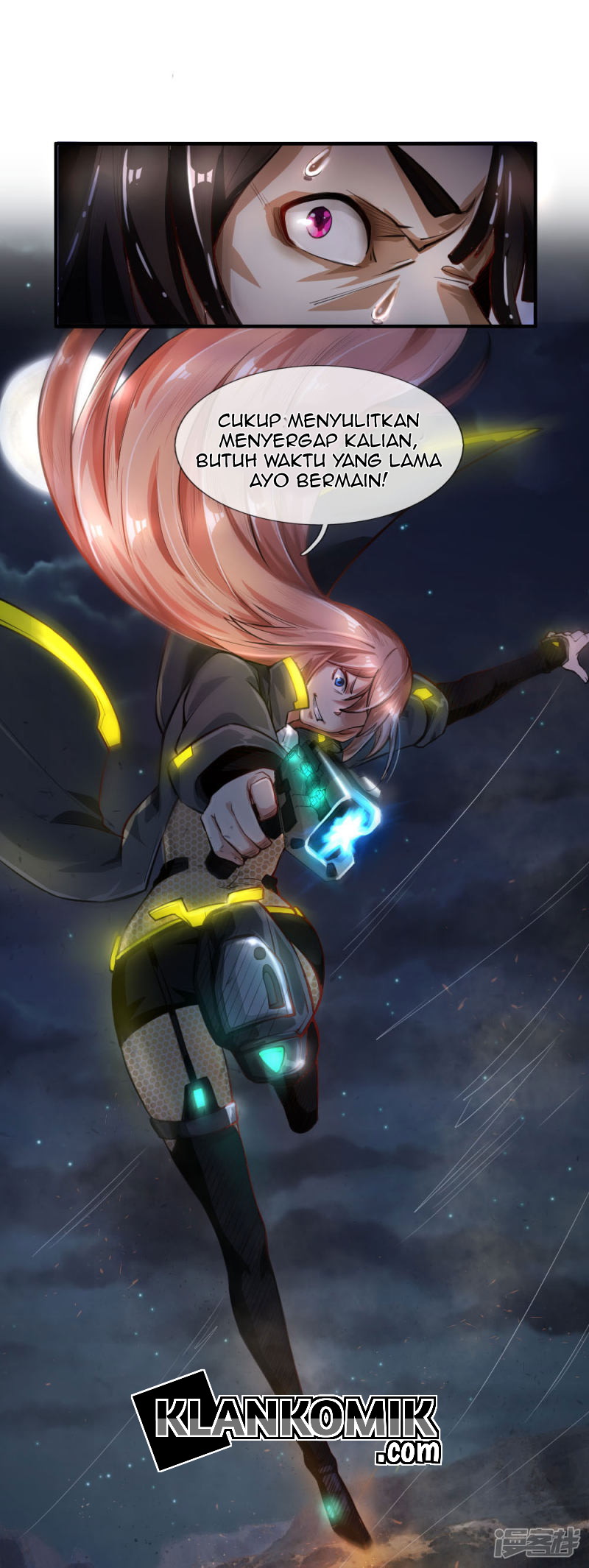 Halaman 16 dari Doomsday Girlfriend: My Backyard Leads to Doomsday Chapter 24