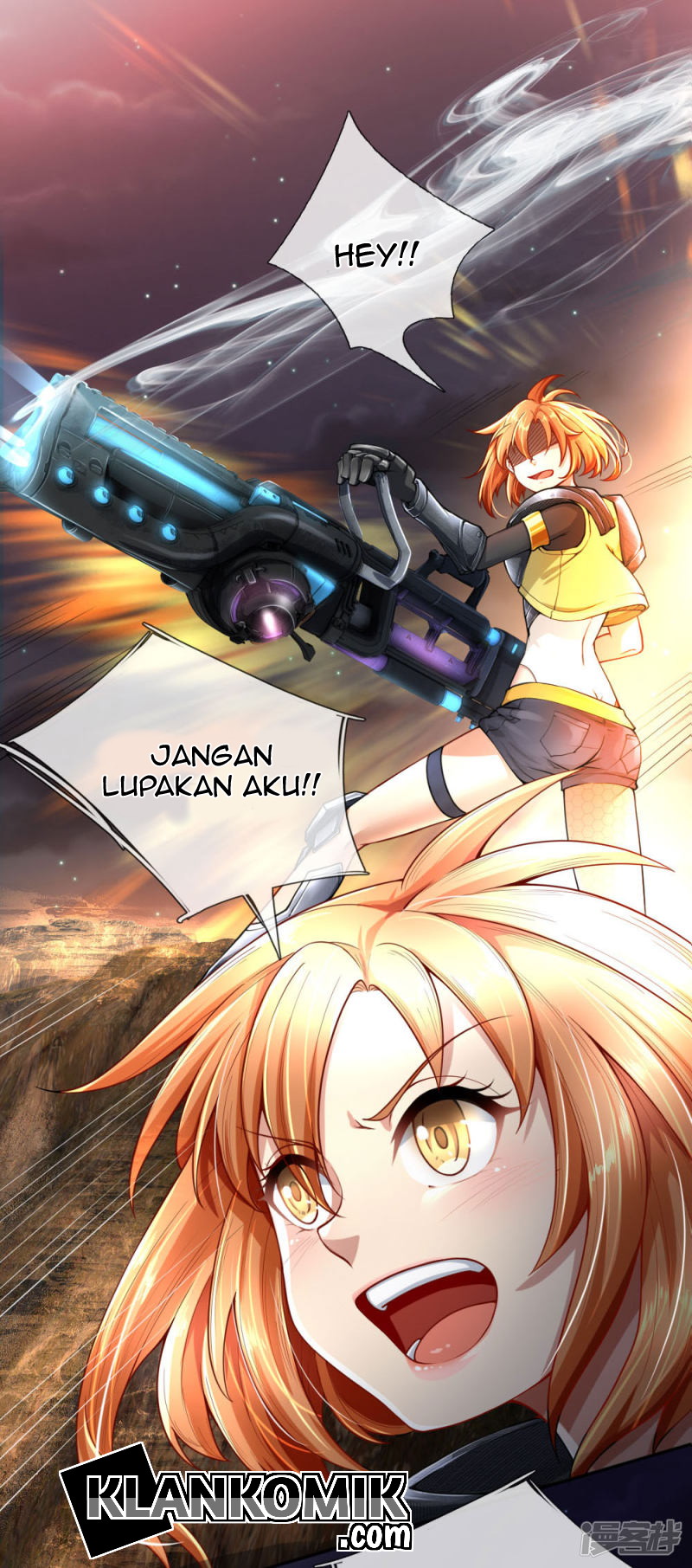 Halaman 18 dari Doomsday Girlfriend: My Backyard Leads to Doomsday Chapter 27