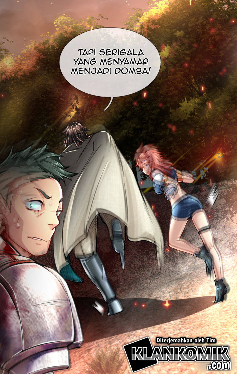 Halaman 27 dari Doomsday Girlfriend: My Backyard Leads to Doomsday Chapter 28
