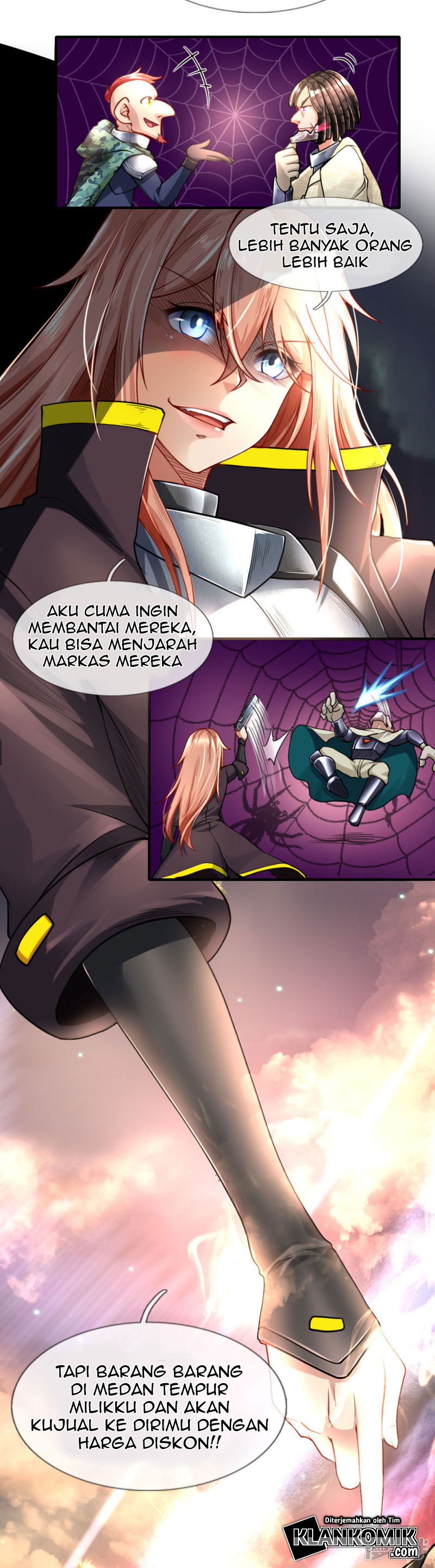 Halaman 8 dari Doomsday Girlfriend: My Backyard Leads to Doomsday Chapter 35