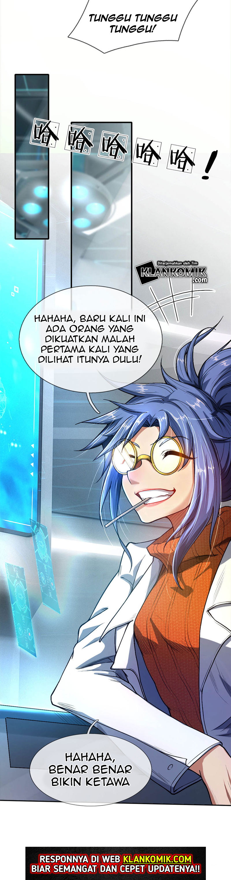 Halaman 15 dari Doomsday Girlfriend: My Backyard Leads to Doomsday Chapter 36
