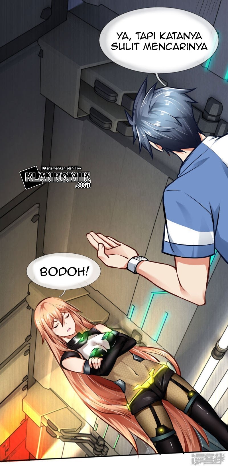 Halaman 13 dari Doomsday Girlfriend: My Backyard Leads to Doomsday Chapter 38