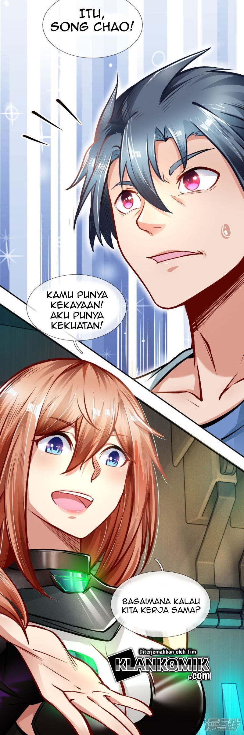 Halaman 21 dari Doomsday Girlfriend: My Backyard Leads to Doomsday Chapter 38