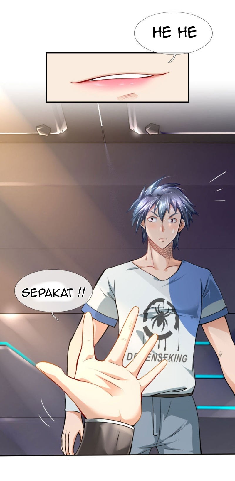 Halaman 17 dari Doomsday Girlfriend: My Backyard Leads to Doomsday Chapter 39