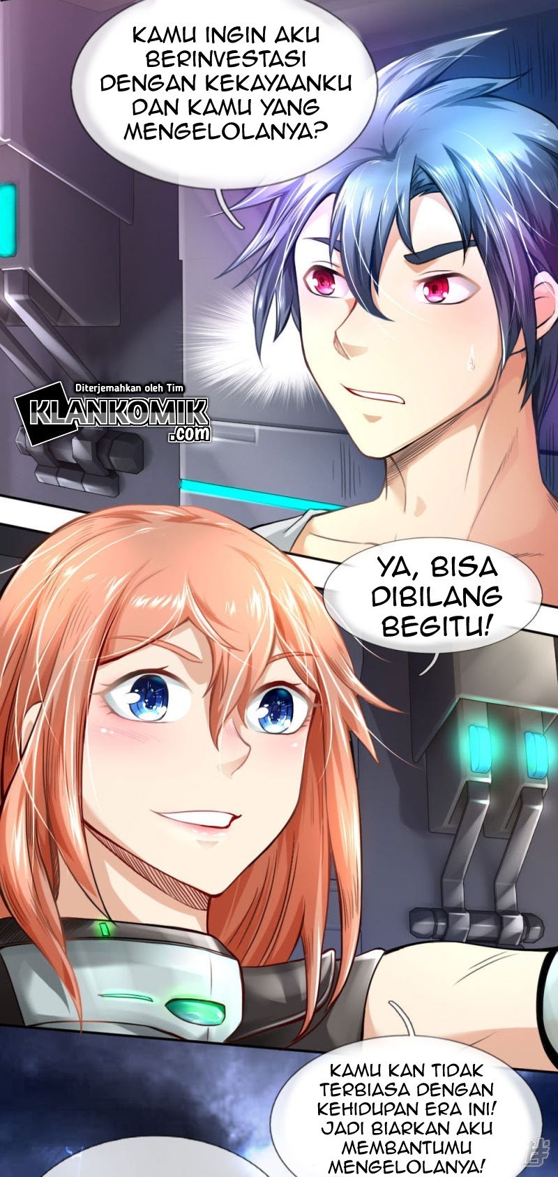 Halaman 3 dari Doomsday Girlfriend: My Backyard Leads to Doomsday Chapter 39