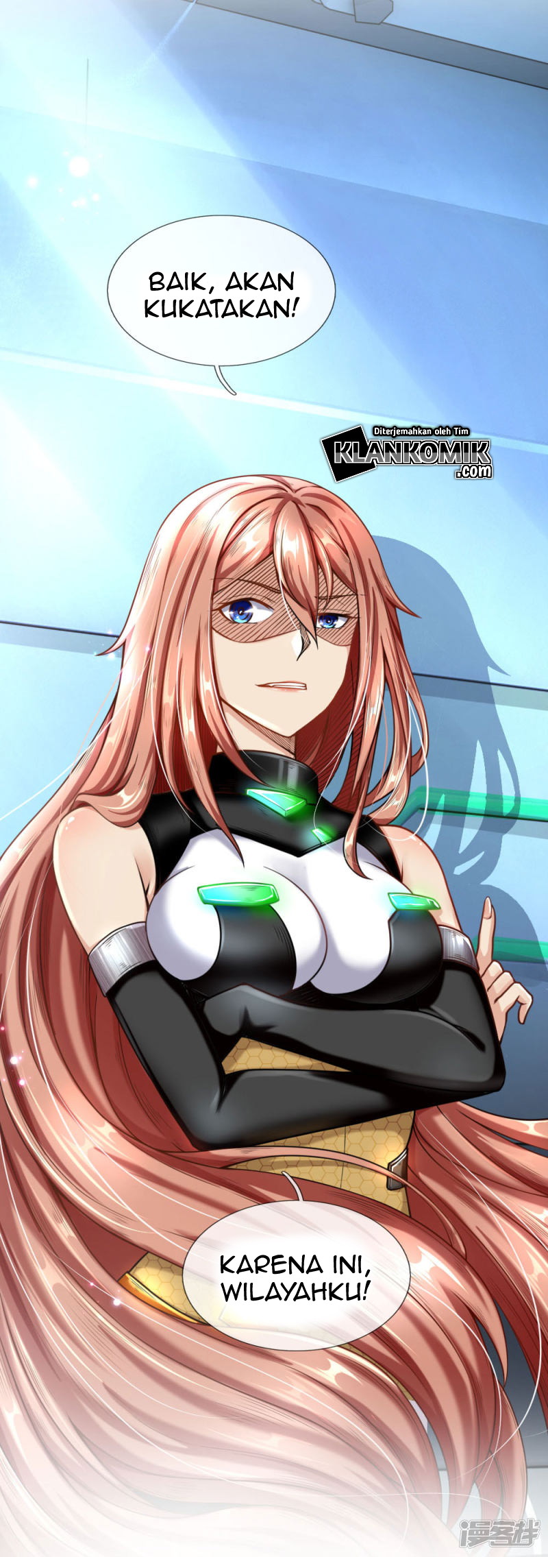 Halaman 23 dari Doomsday Girlfriend: My Backyard Leads to Doomsday Chapter 40