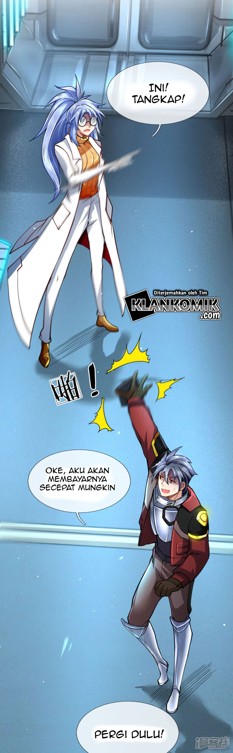 Halaman 15 dari Doomsday Girlfriend: My Backyard Leads to Doomsday Chapter 41