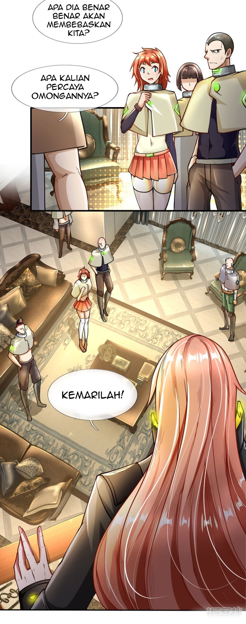 Halaman 18 dari Doomsday Girlfriend: My Backyard Leads to Doomsday Chapter 45