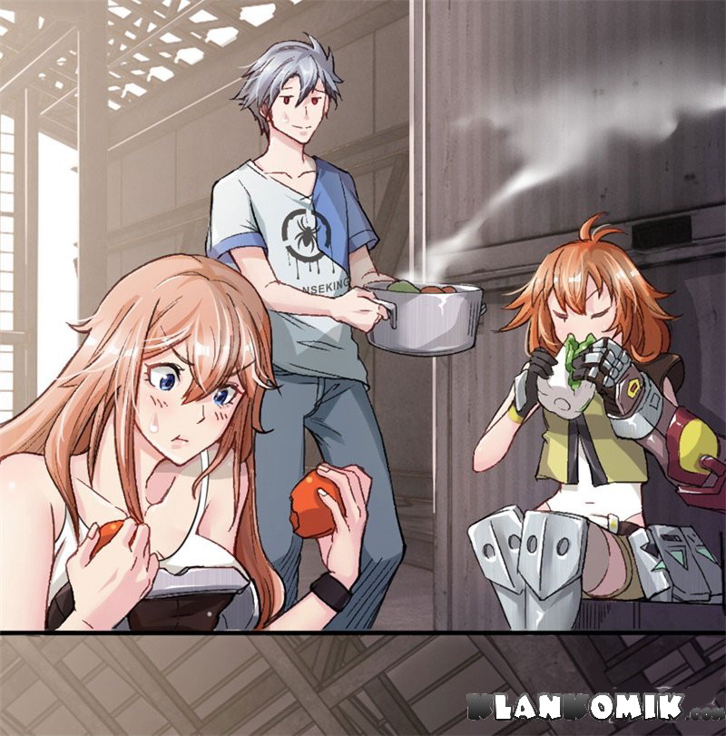 Halaman 14 dari Doomsday Girlfriend: My Backyard Leads to Doomsday Chapter 5