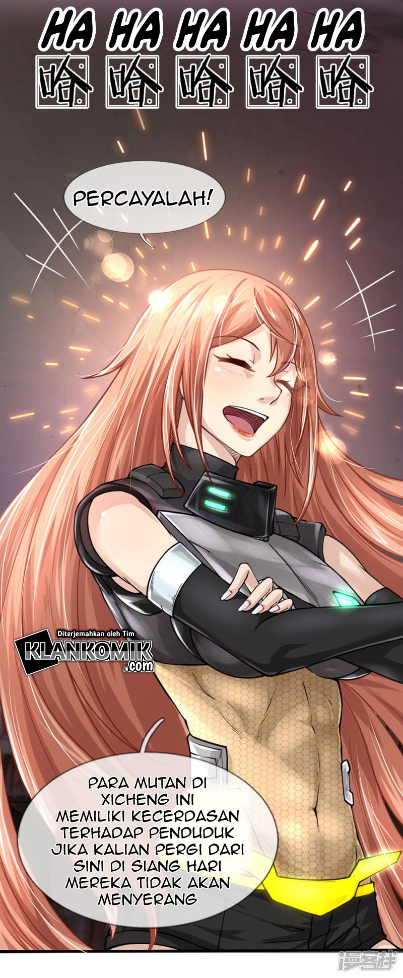 Halaman 9 dari Doomsday Girlfriend: My Backyard Leads to Doomsday Chapter 52