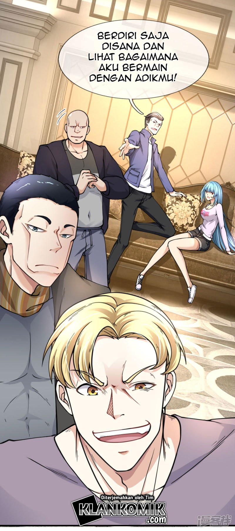Halaman 22 dari Doomsday Girlfriend: My Backyard Leads to Doomsday Chapter 56