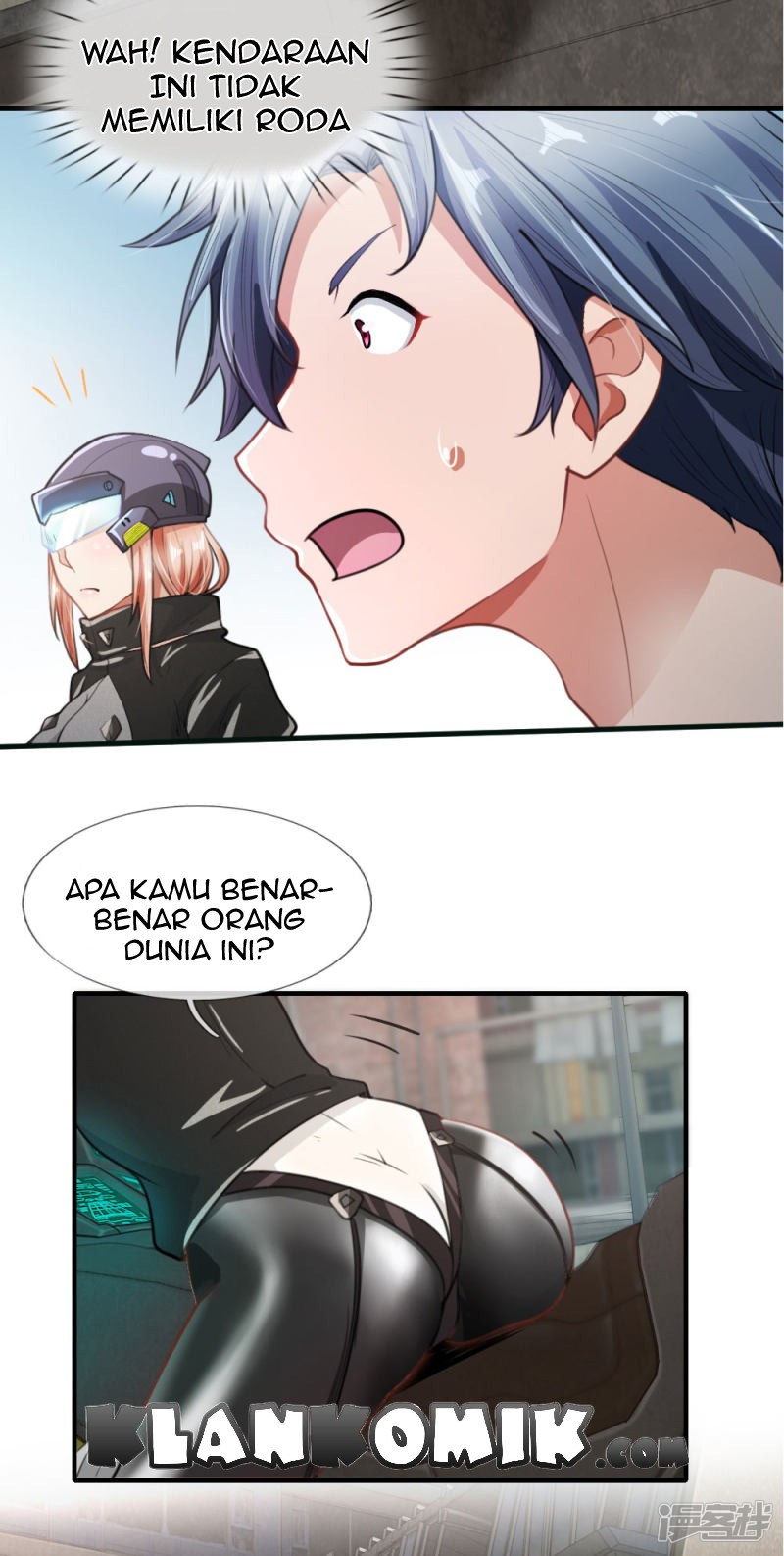 Halaman 10 dari Doomsday Girlfriend: My Backyard Leads to Doomsday Chapter 6