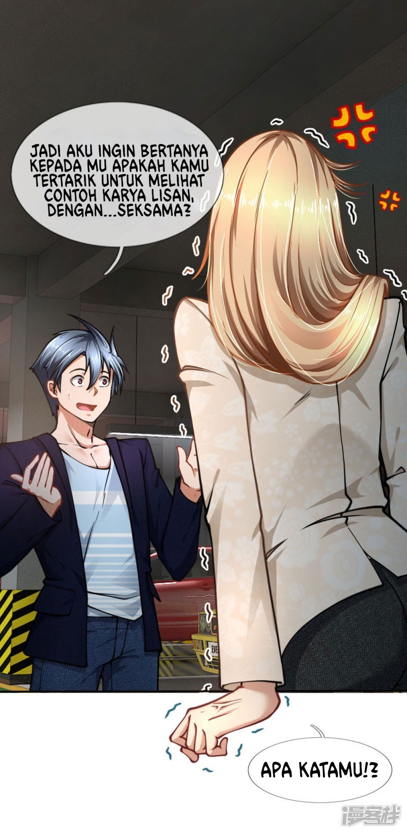 Halaman 18 dari Doomsday Girlfriend: My Backyard Leads to Doomsday Chapter 65