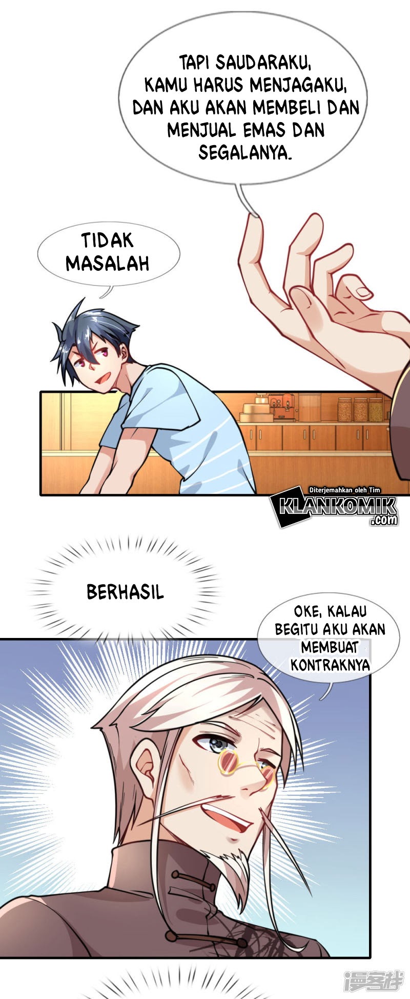 Halaman 10 dari Doomsday Girlfriend: My Backyard Leads to Doomsday Chapter 67